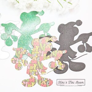 MOUSE w/ ORNAMENTS Metal Cutting Die Set / For Scrapbooks / Cards/ Journals/ DIY Projects