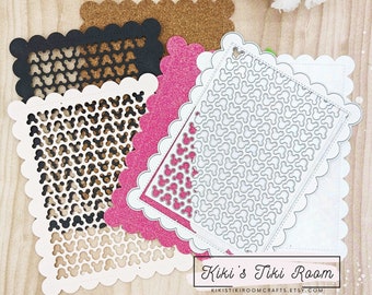 FRAME MOUSE  Head Set Cutting Dies / For Scrapbooks / Cards/ Journals/ DIY Projects