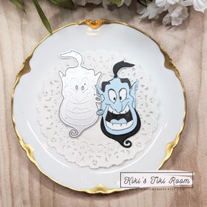 GENIE of the LAMP Metal Cutting Die / For Scrapbooks / Cards/ Journals/ DIY Projects