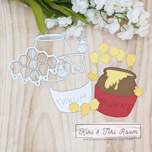 POT of HUNNY Metall Stanzformen / Für Scrapbook / Karten / Journal / DIY Projekte