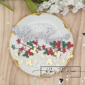 STAR MOUSE Stanzschablone / Scrapbooking Stanzschablone / Scrapbooking