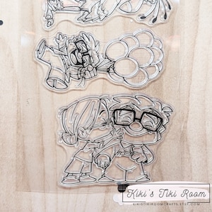 UP LOVE #29 Set di timbri decorativi/per album/carte/agende/progetti fai da te