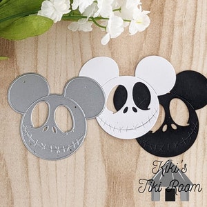 JACK MOUSE Metall Stanzform / Für Scrapbooks / Karten / Journals / DIY Projekte