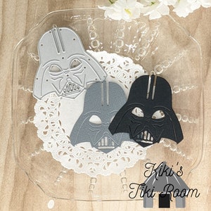 DARTH VADER Metall Stanzform / Für Scrapbooks / Karten / Journals / DIY Projekte