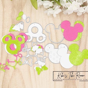 HOLIDAY SET of 8 Metal Cutting Dies / For Scrapbooks / Cards/ Journals/ DIY Projects