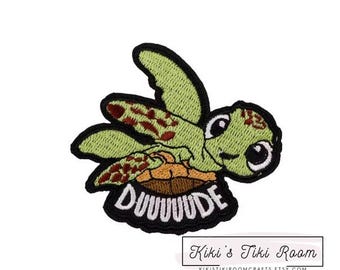 Parches bordados para planchar o coser de SQUIRT de NEMO para álbumes de recortes, diarios y proyectos de bricolaje.