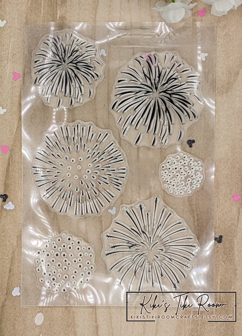 FIREWORKS of Disney #19 Decorative Stamp Set/ for Scrapbooks/ Cards ...