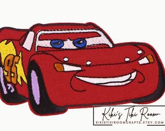 Parche bordado para planchar o coser de RAYO McQUEEN para álbumes de recortes, diarios y proyectos de bricolaje.