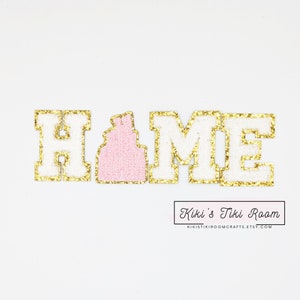 Écusson brodé en chenille / écusson à coudre / pour albums de scrapbooking / journaux / projets de bricolage / vêtements