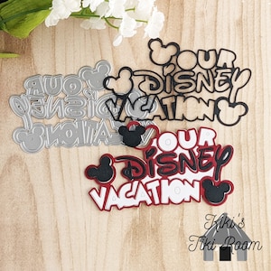 VACATION SET Metal Cutting Dies / For Scrapbooks / Cards/ Journals/ DIY Projects