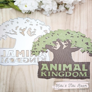 ANIMAL KINGDOM *Exclusivo* Matrizes de corte de metal / para álbuns de recortes / cartões / diários / projetos DIY