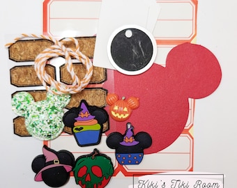 HALLOWEEN EPHEMERA DISNEY Embellishment Kit #1/ Project Life/ Card Making/ Scrapbooking/ Cards/ Journals/
