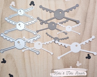 FIGHTER PLANES Star Wars Metal Cutting Dies / For Scrapbooks / Cards/ Journals/ DIY Projects