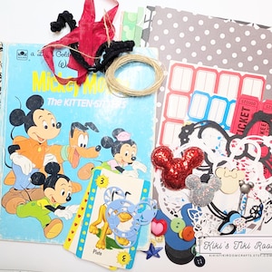 AMIS #1 UPCYCLE petit kit de livre d'or/ livre d'autographes/ journal indésirable/ livre reconverti/livre unique/scrapbooking/cartes/projet de bricolage