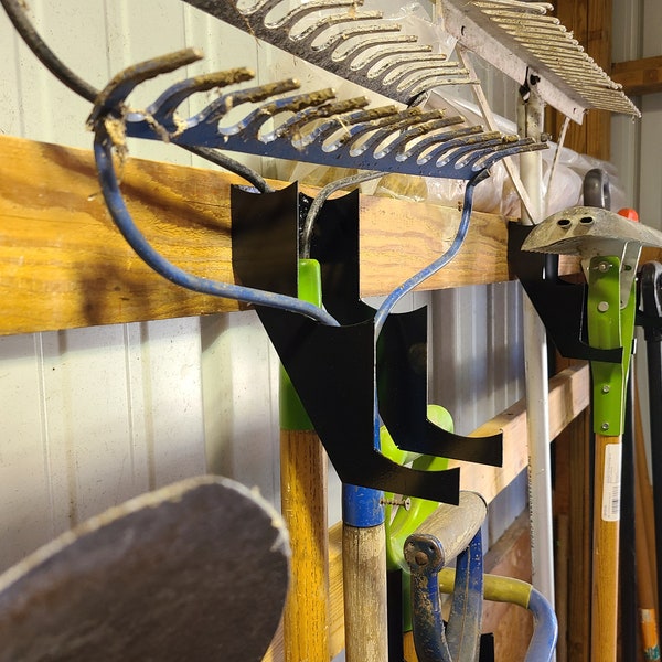 Yard Tool Storage Rack Etsy