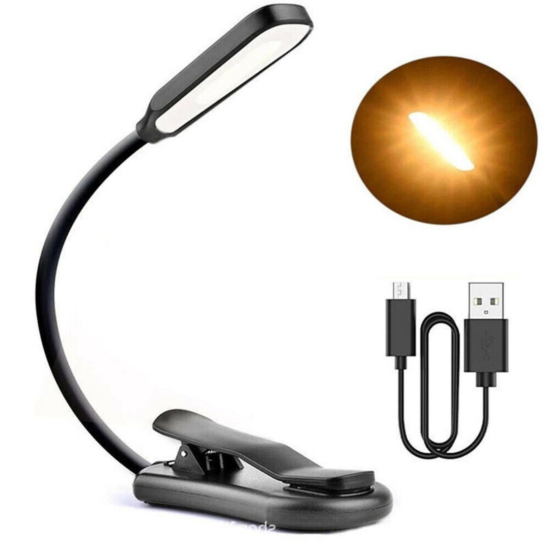 Rechargeable Book Light Mini LED Reading Light Flexible Easy Etsy