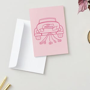 Cartão de casamento - Agora que o casamento acabou