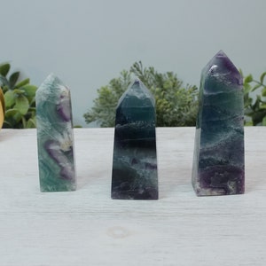 Feather Fluorite Points Wand | High Quality | US Seller