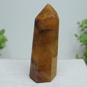 DISCOUNTED Golden Healer Tower With Broken Tip Quartz | High Quality | US Seller
