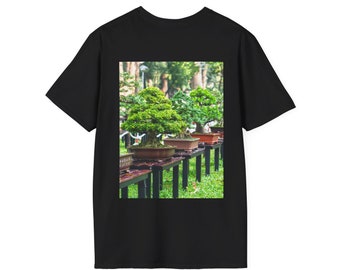 Unisex Bonsai T-Shirt - Softstyle Nature Gift Tee for Plant Lovers