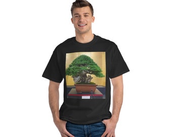 Bonsai Tree T-Shirt - Nature-Inspired Short Sleeve Tee for Plant Lovers, Perfect Gardening Gift