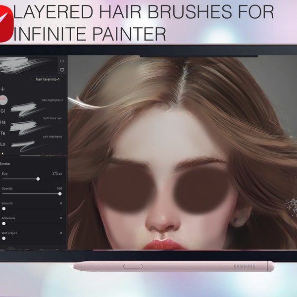 Infinite Painter Brushes Hair - Etsy