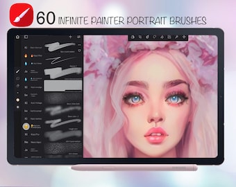 80 Portrait Brushes for infinite Painter