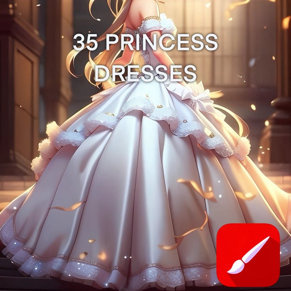 34 elegant princess dresses for infinite Painter