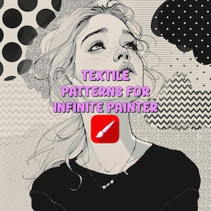 Textile patterns for infinite painter