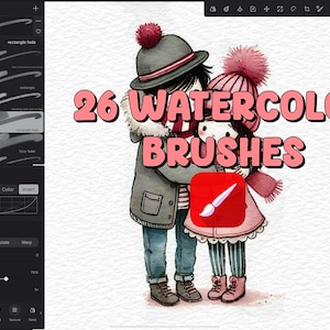 26 aquarelpenselen voor oneindige schilders gloednieuw