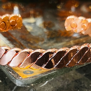 Unisex Magnetic Copper Bracelet WAVE