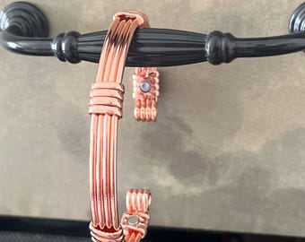 Simple Elegance Magnetic Copper Bracelet