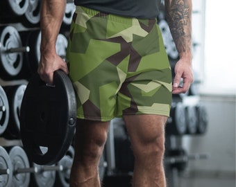 Schwedische M90 Camo Herren Sportshorts