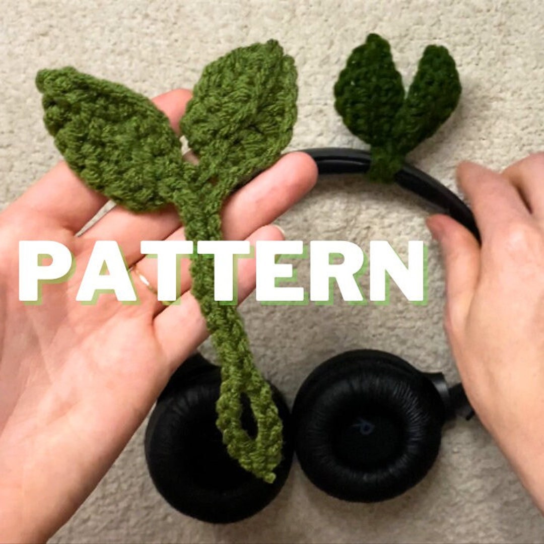 Headphones Sprout Crochet Pattern Etsy