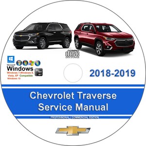 Chevrolet Traverse 2018 2019 Factory Workshop Service Repair Manual on CD