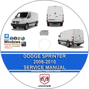 MERCEDES SPRINTER 2006 2007 2008 2009 2010 Service Repair Manual on CD