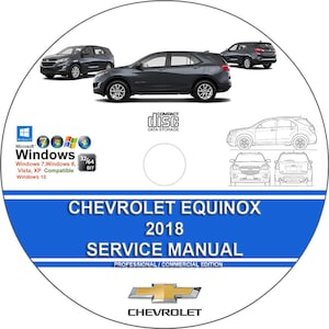 Chevrolet Equinox 2018 Service Repair Manual on CD