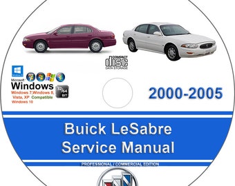 Buick LeSabre 2000 2001 2002 2003 2004 2005 Factory Workshop Service Repair Manual on CD