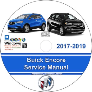 Buick Encore 2017 2018 2019 Factory Workshop Service Repair Manual on CD