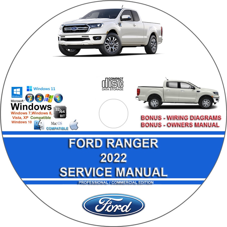Ford Ranger 2022 Factory Service Repair Manual Wiring Diagrams