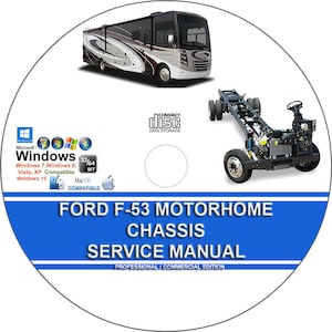 Ford F53 Motorhome Chassis 2015 Factory Workshop Service Repair Manual on CD