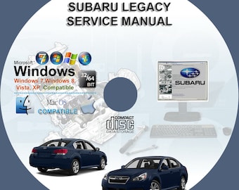 Subaru Legacy Outback 2010 2011 2012 2013 2014 Workshop Service Repair Manual on CD