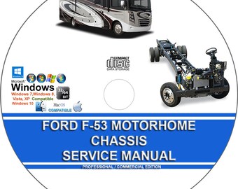 Ford F53 Motorhome Chassis 2014 Factory Workshop Service Repair Manual on CD