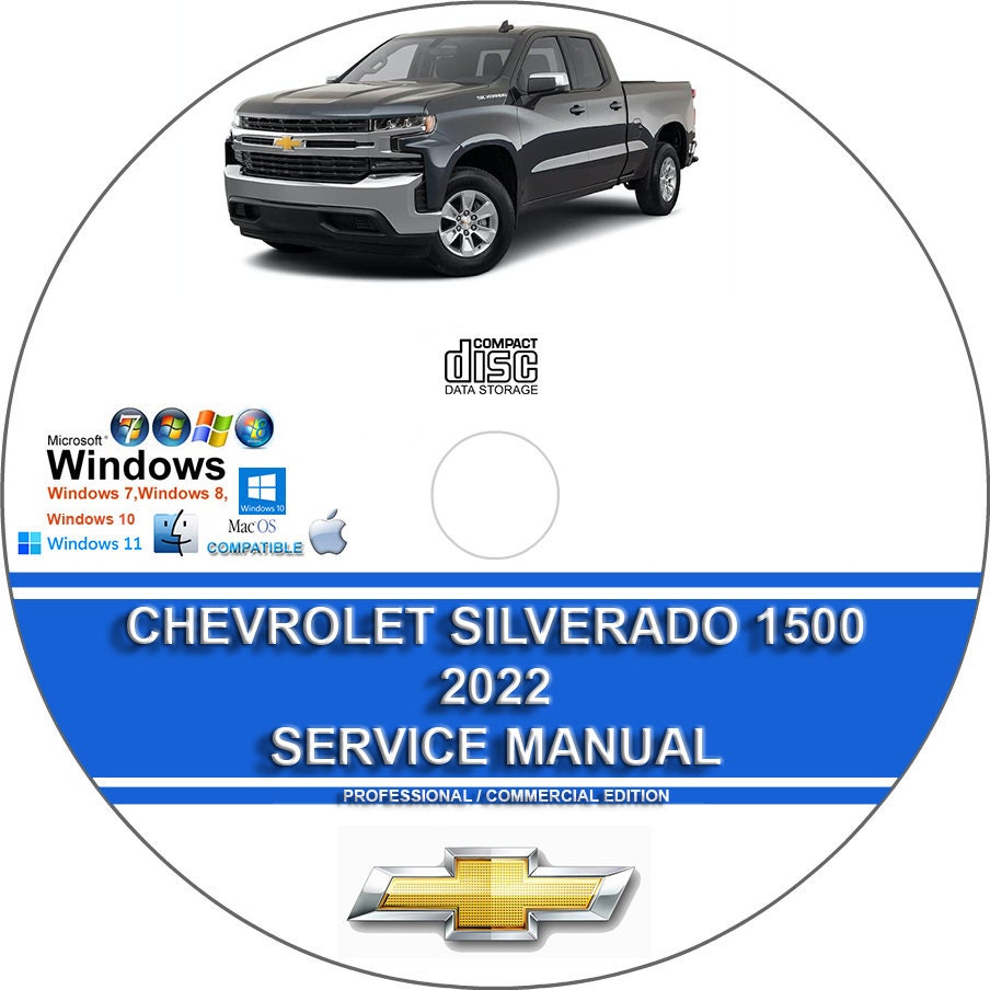 Chevrolet Silverado 1500 3.6L 2022 Factory Service Repair