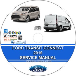 Ford Transit Connect 2019 Factory Workshop Service Repair Manual + Wiring on CD