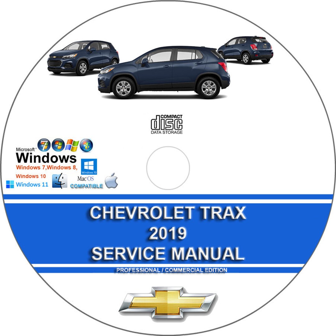 Chevrolet Trax 2019 Factory Workshop Service Repair Manual on CD - Etsy