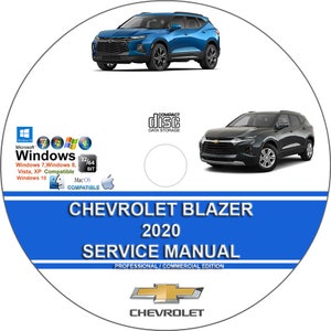 Chevrolet Blazer 2020 Factory Workshop Service Repair Manual on CD