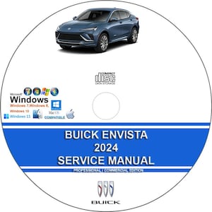 Buick Envista 1.2L 2024 Factory Workshop Service Repair Manual