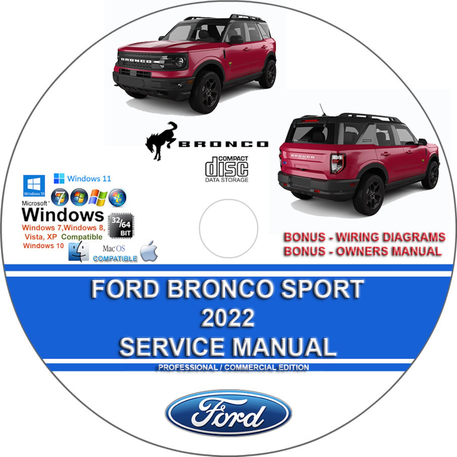 Ford Bronco Sport 2022 Factory Service Repair Manual Wiring