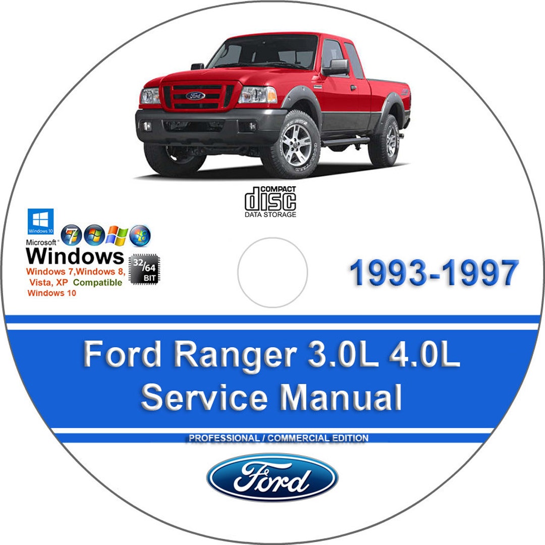 Ford ranger 1993 1994 1995 1996 1997 3 0l 4 0l manual de etsy m xico